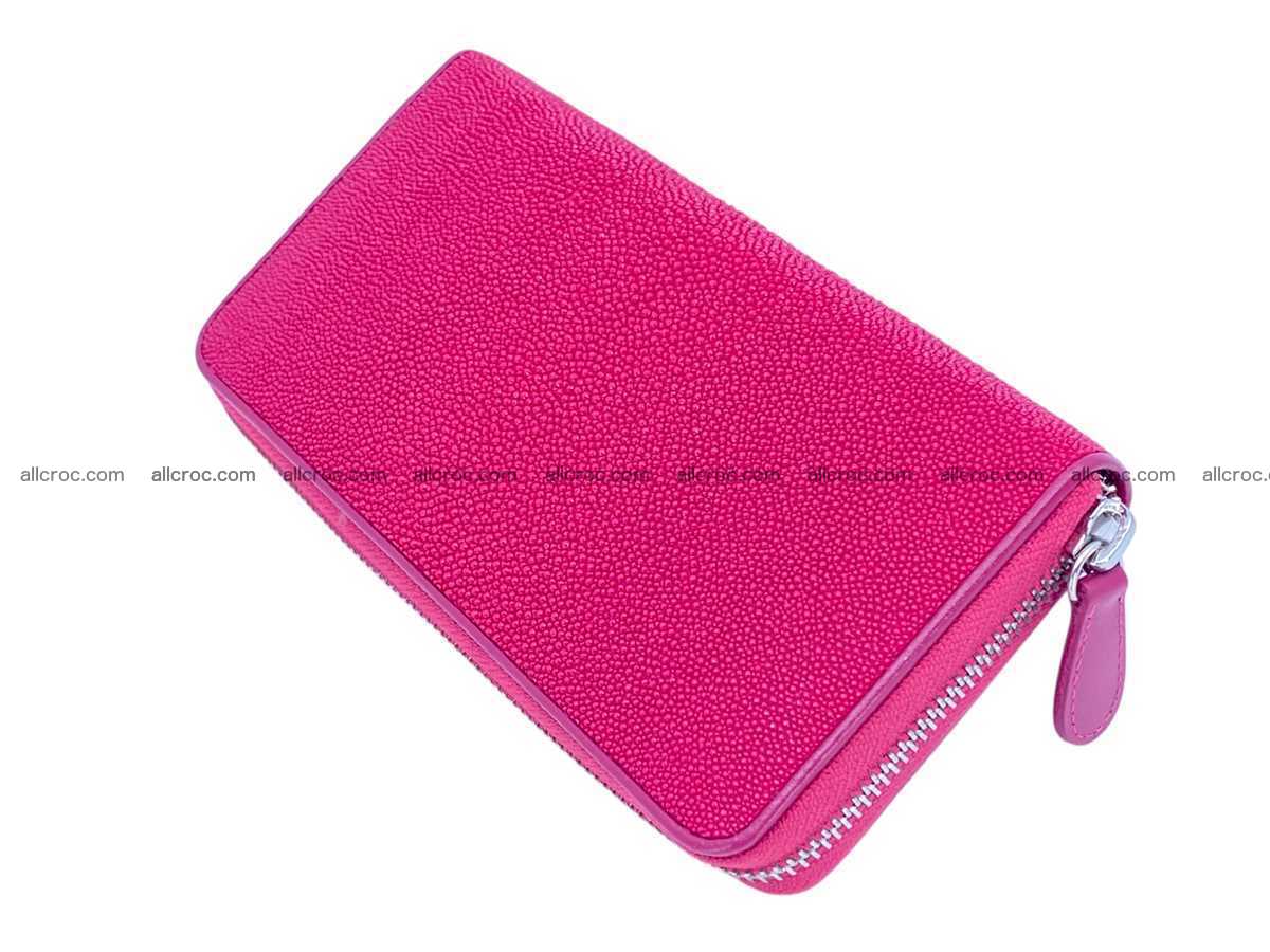 Stingray lather zip wallet 2688 Foto 1