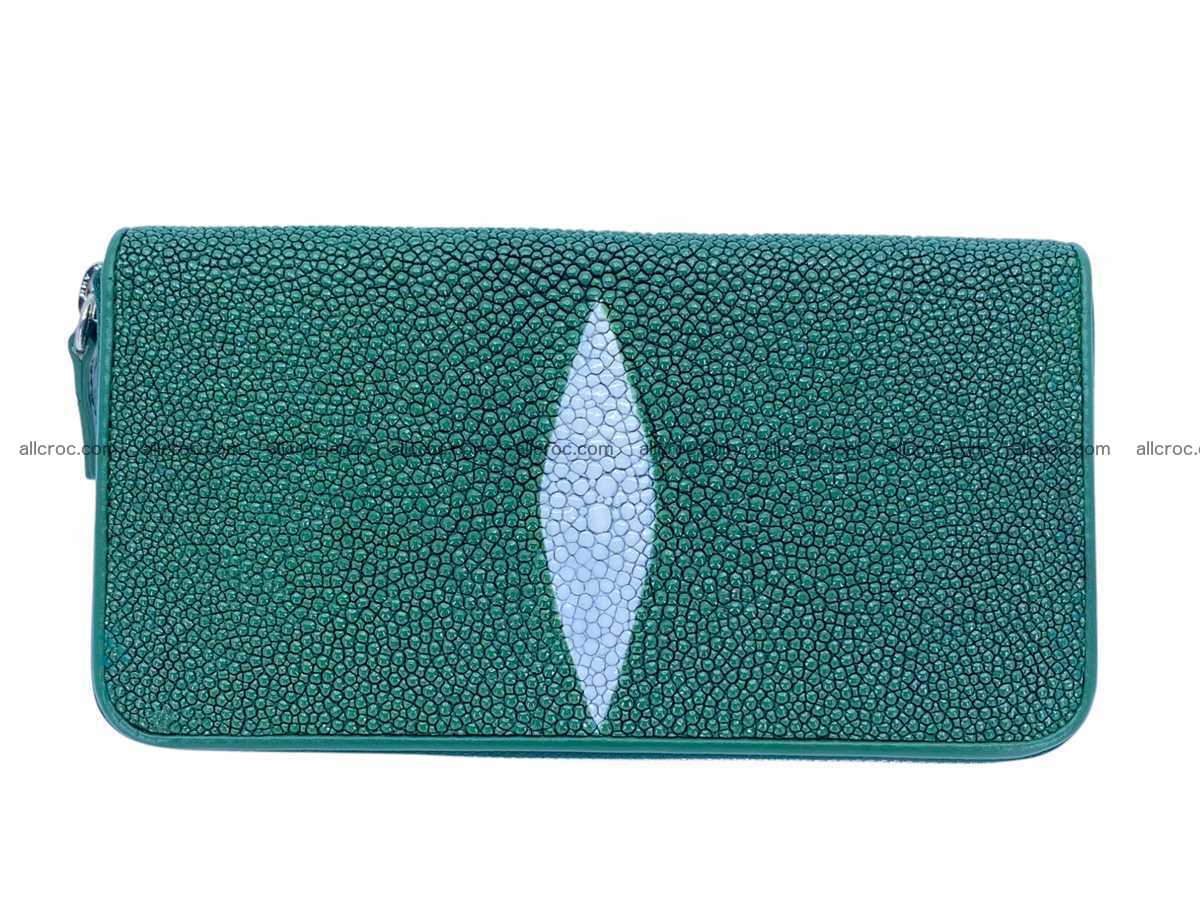 Stingray lather zip wallet 2691 Foto 2