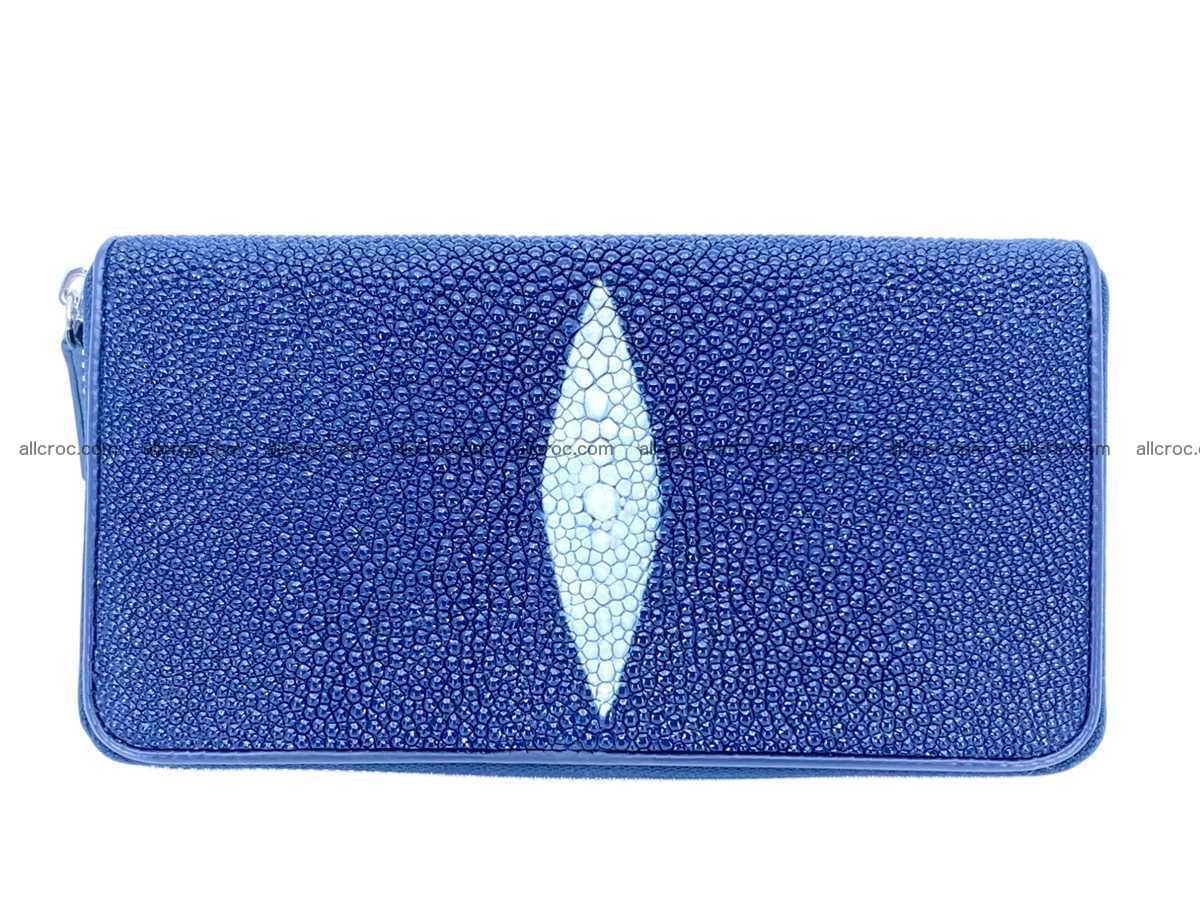 Stingray lather zip wallet 2692 Foto 2