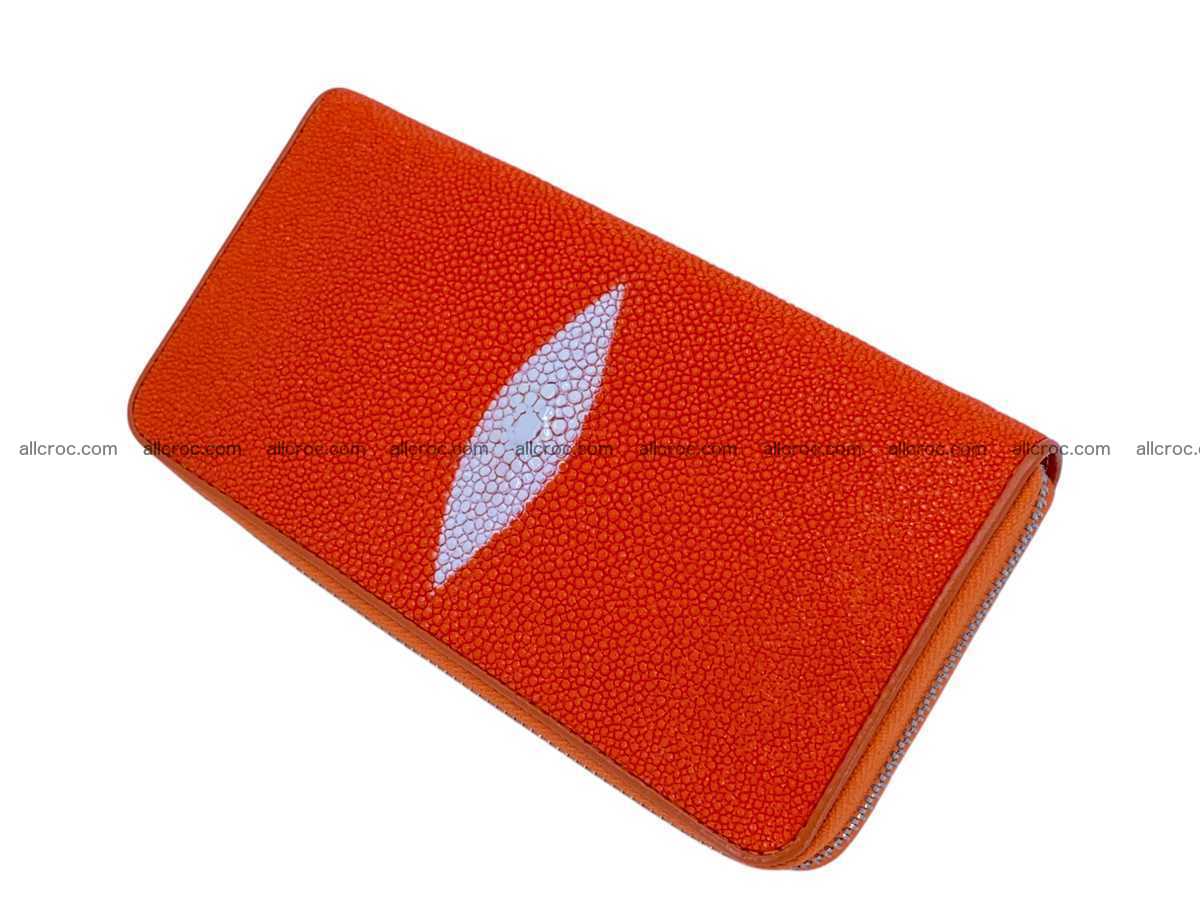 Stingray lather zip wallet 2687 Foto 0