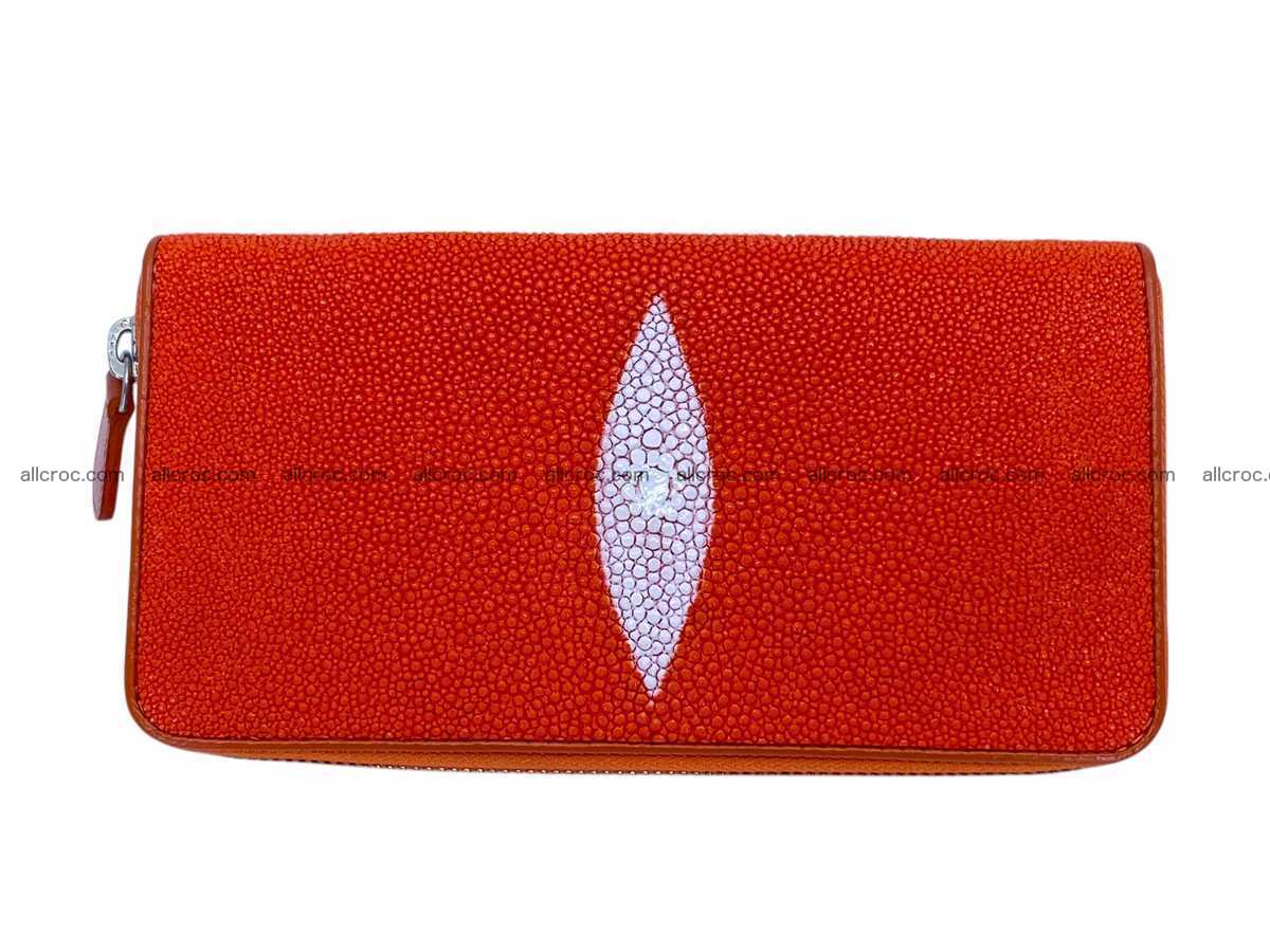 Stingray lather zip wallet 2687 Foto 3