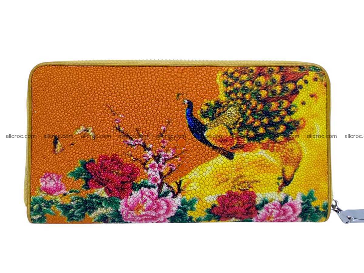 Stingray lather zip wallet 2703 Foto 0