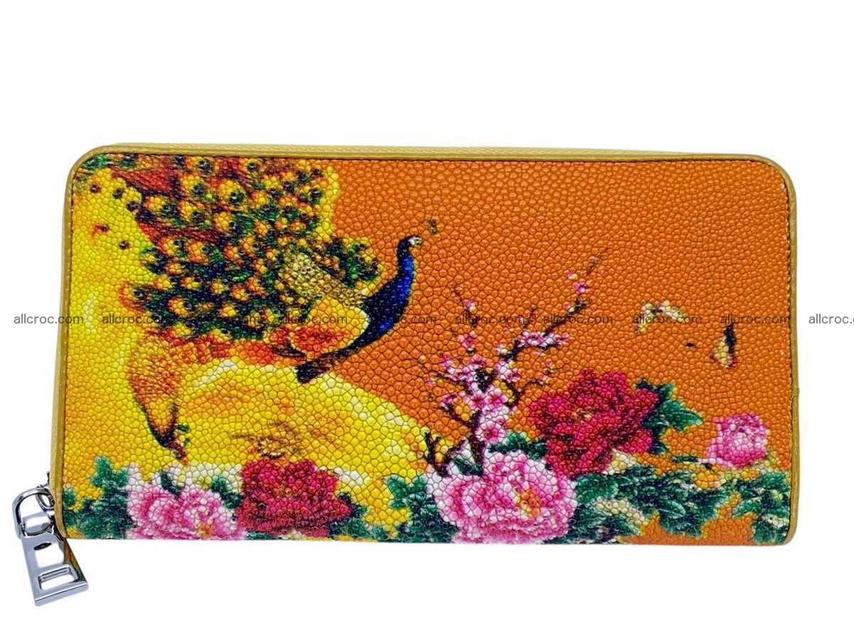 Stingray lather zip wallet 2703 Foto 1