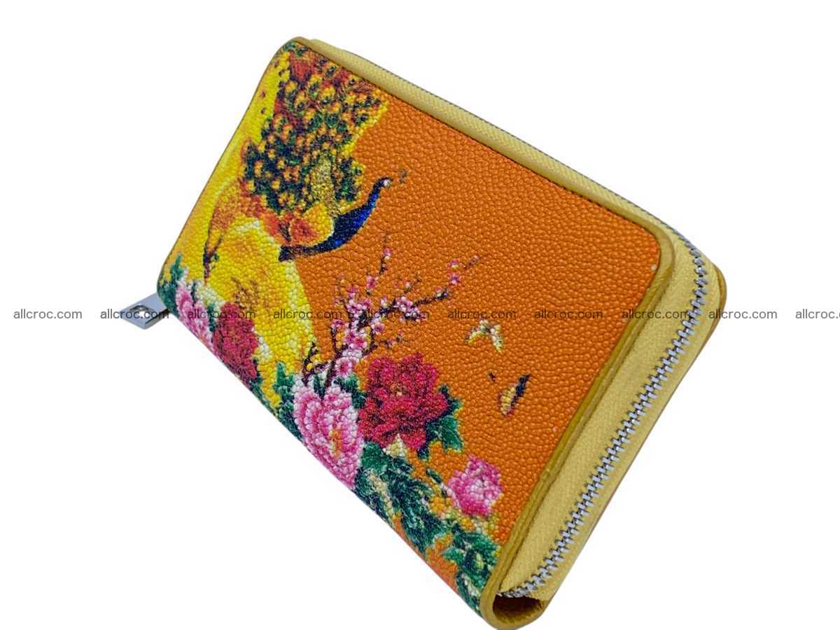 Stingray lather zip wallet 2703 Foto 3