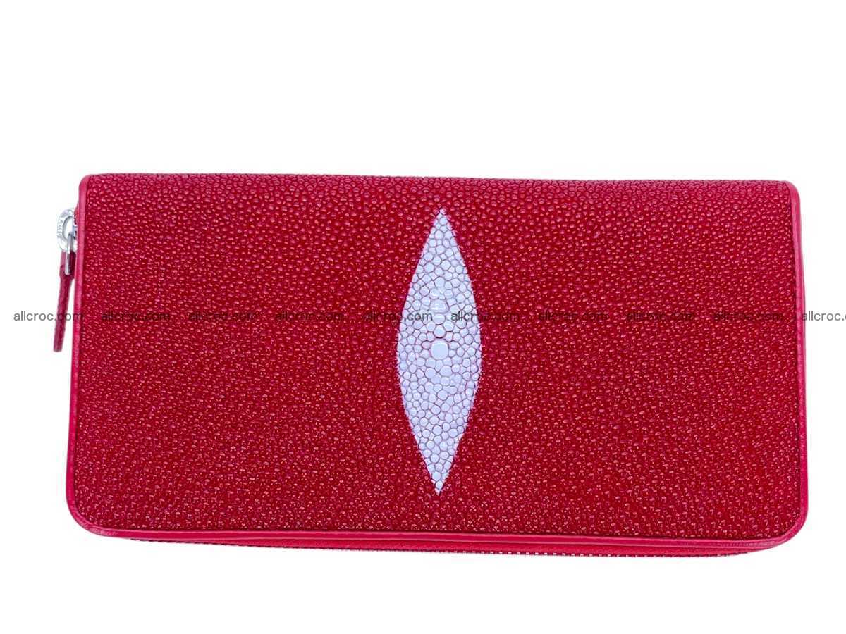 Stingray lather zip wallet 2686 Foto 2
