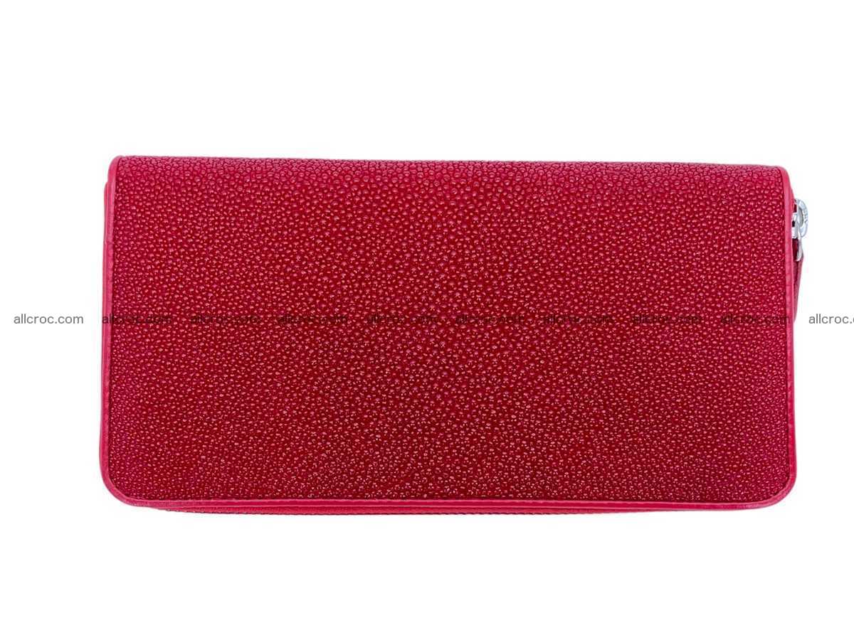 Stingray lather zip wallet 2686 Foto 3