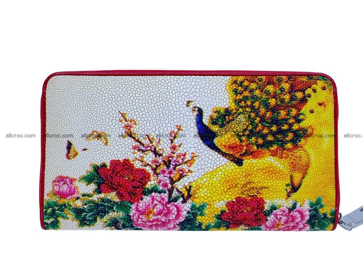 Stingray lather zip wallet 2704 Foto 0