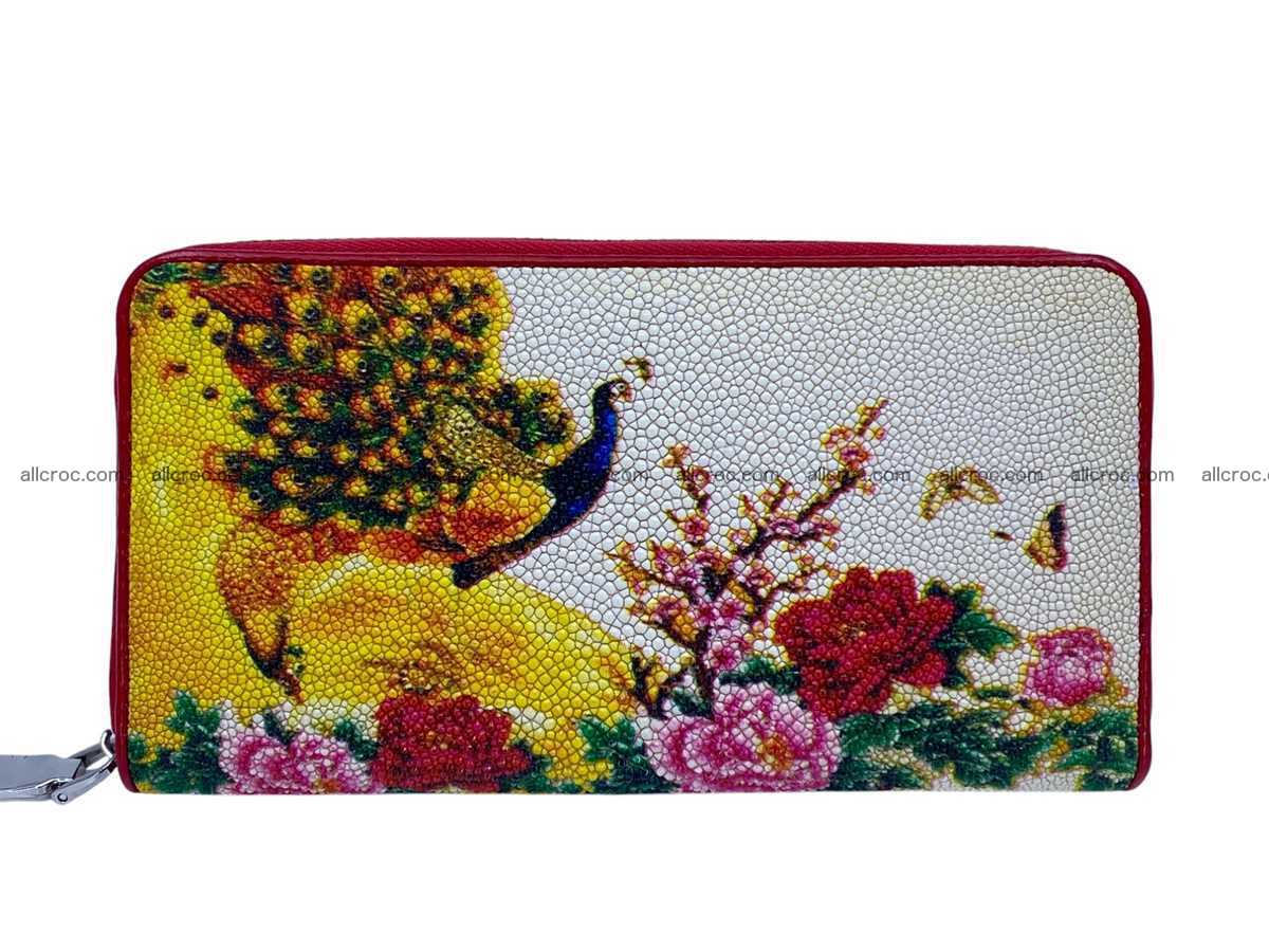 Stingray lather zip wallet 2704 Foto 1