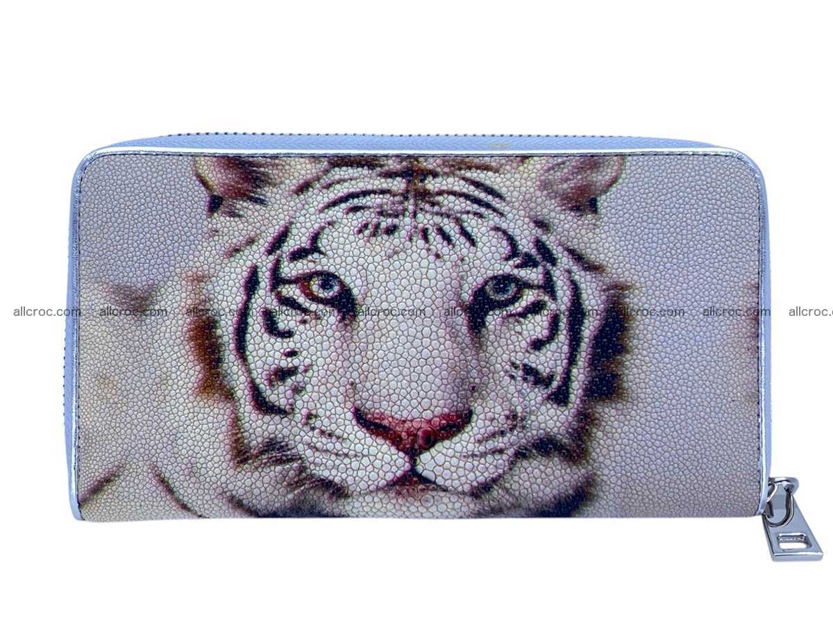 Stingray lather zip wallet 2707 Foto 0
