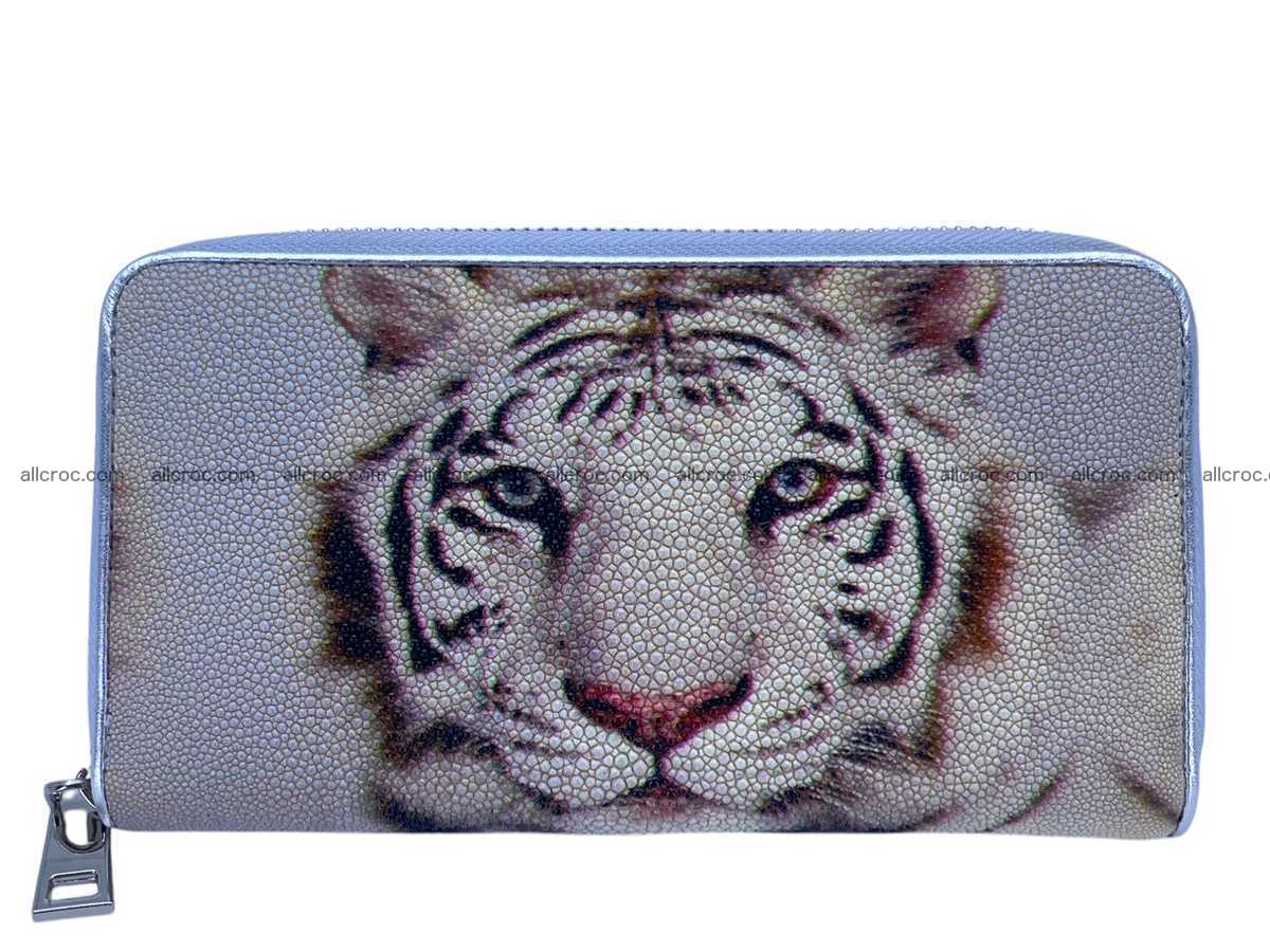 Stingray lather zip wallet 2707 Foto 1
