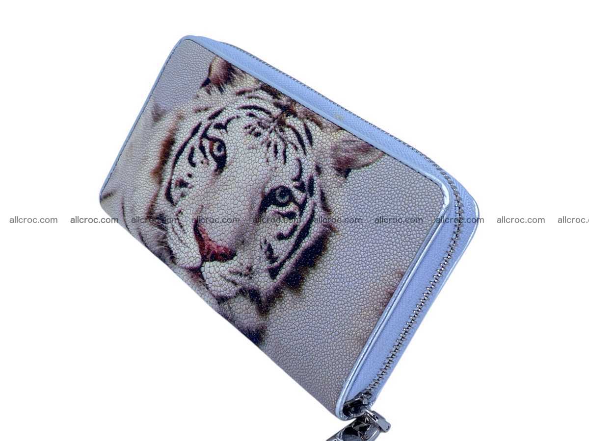 Stingray lather zip wallet 2707 Foto 3
