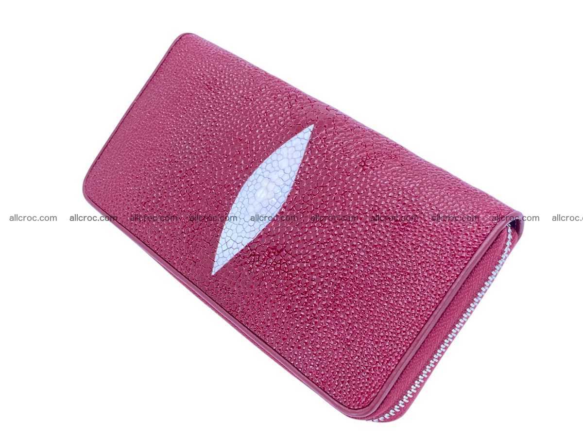 Stingray lather zip wallet 2689 Foto 0
