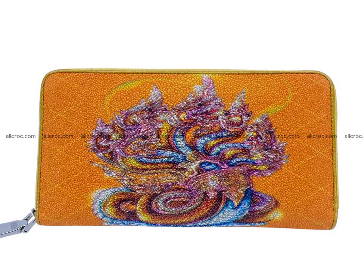Stingray lather zip wallet 2702 Foto 1