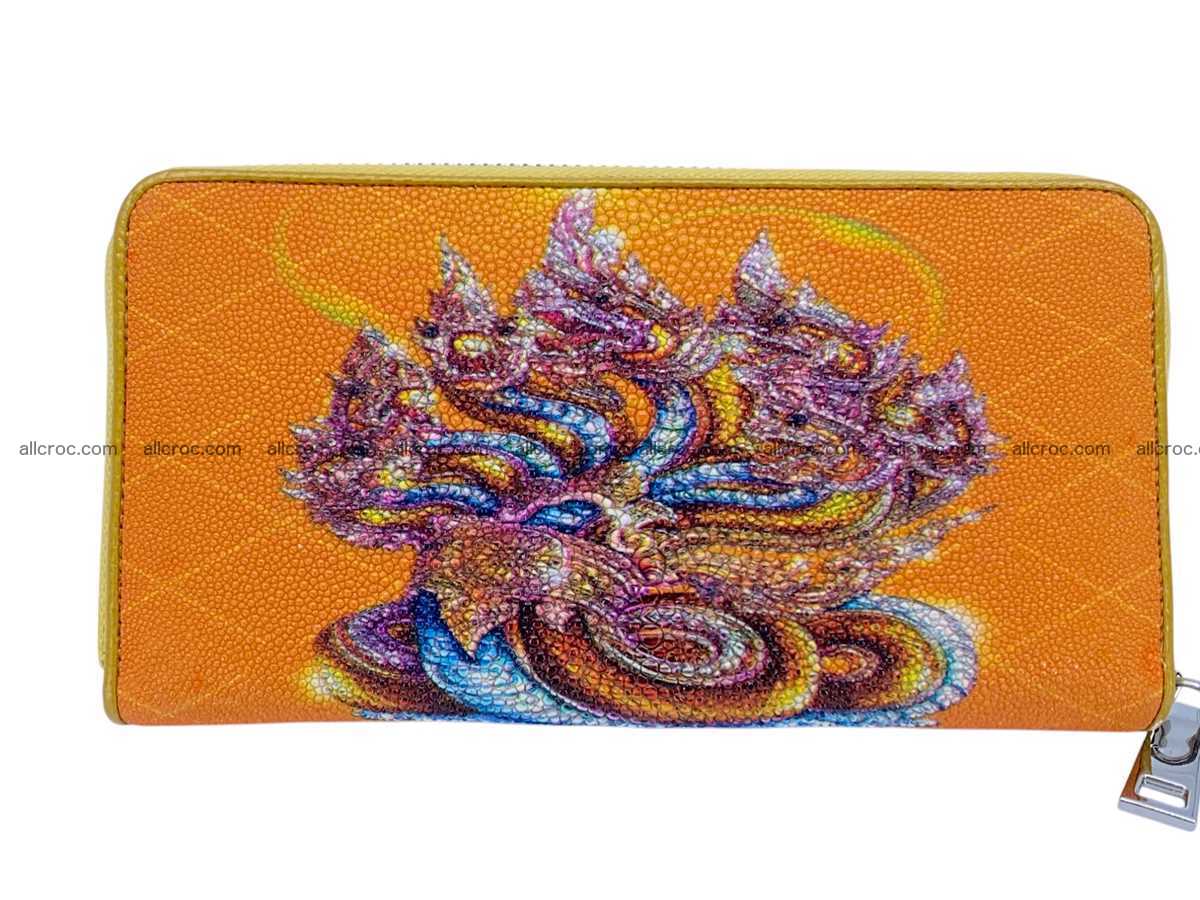 Stingray lather zip wallet 2702 Foto 0