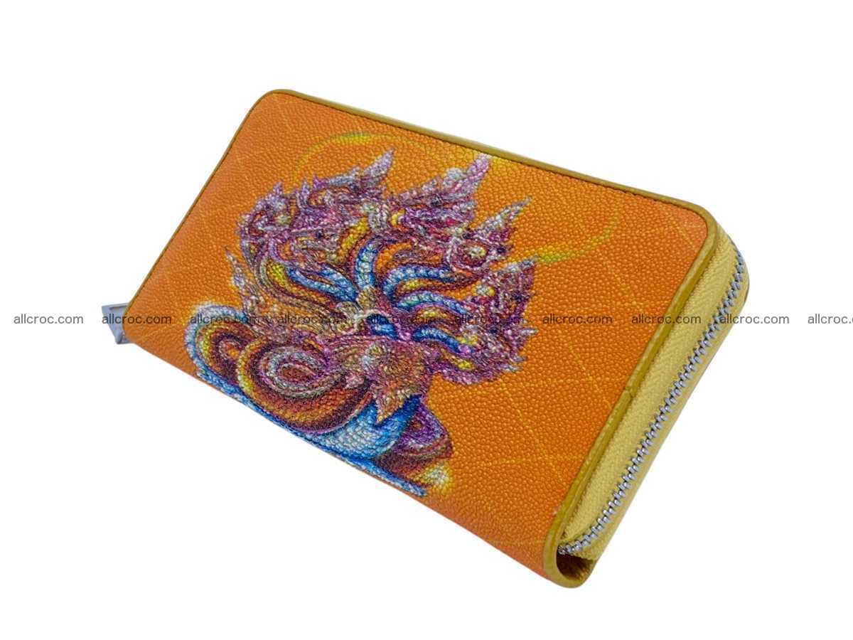 Stingray lather zip wallet 2702 Foto 3