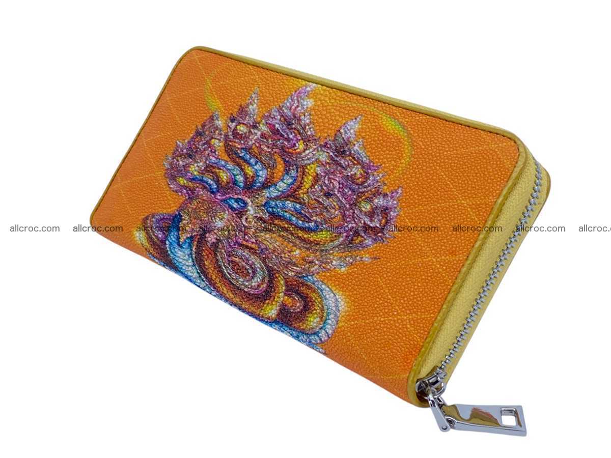 Stingray lather zip wallet 2702 Foto 2
