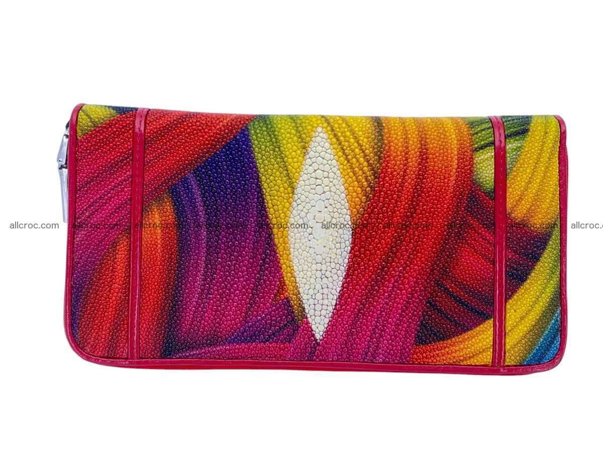 Stingray lather zip wallet 2705 Foto 0