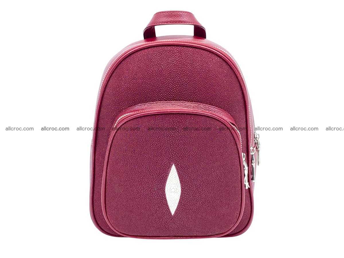 Stingray leather backpack 2514 Foto 0
