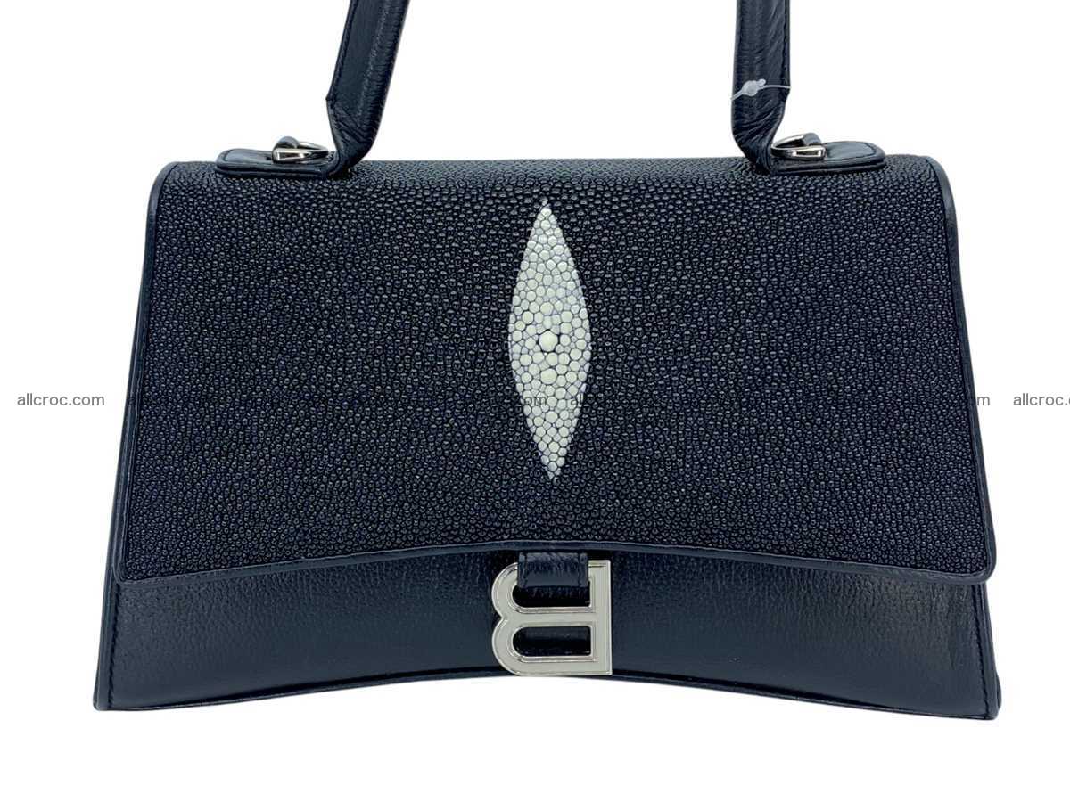 Stingray leather bag Balenciaga style 2533 Foto 1