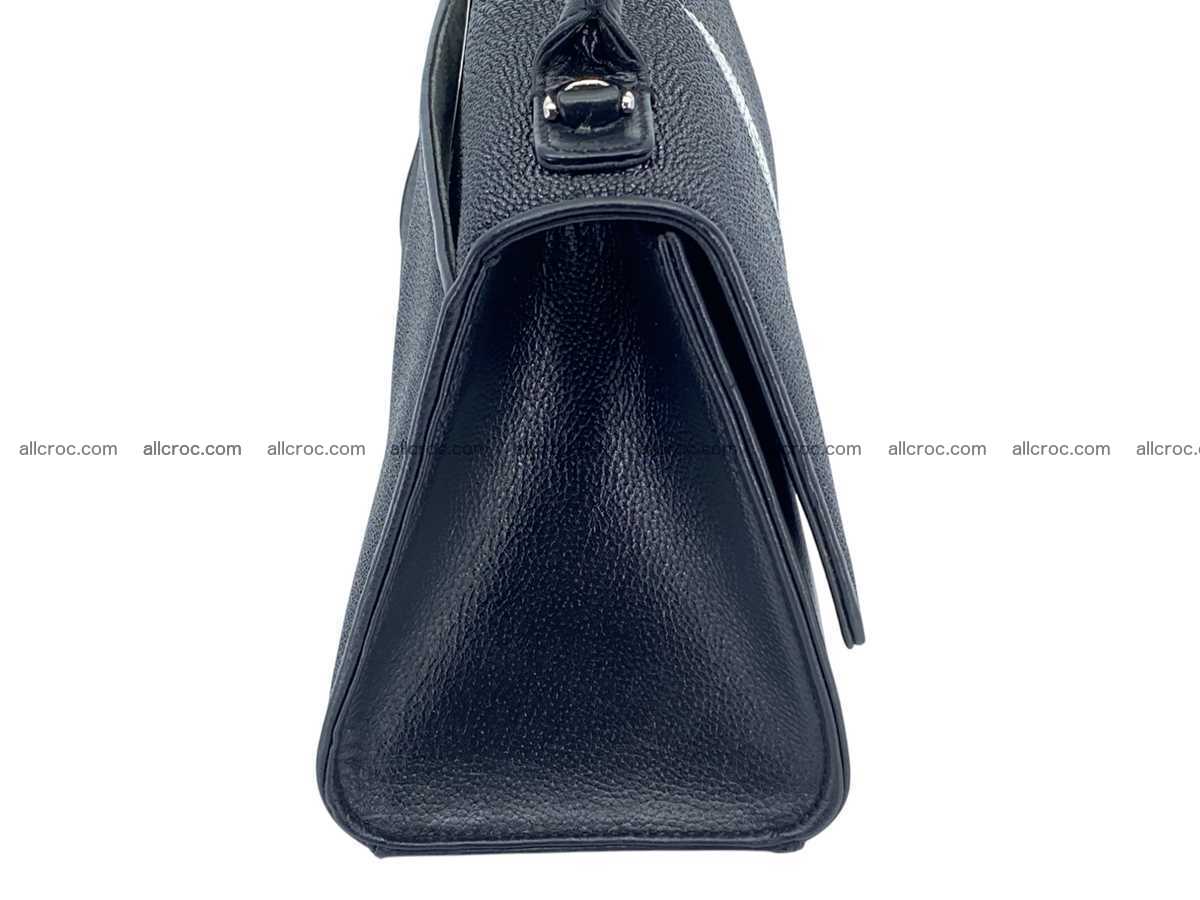 Stingray leather bag Balenciaga style 2533 Foto 3