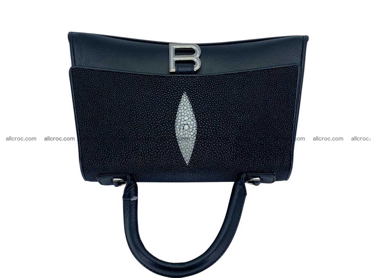 Stingray leather bag Balenciaga style 2533 Foto 9