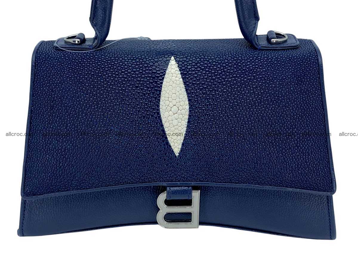 Stingray leather bag Balenciaga style 2532 Foto 1