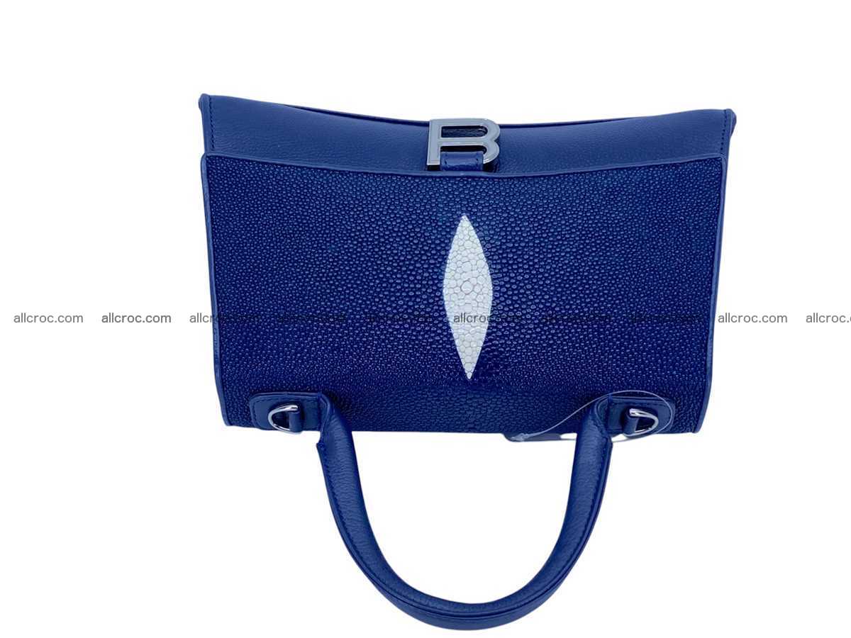 Stingray leather bag Balenciaga style 2532 Foto 10