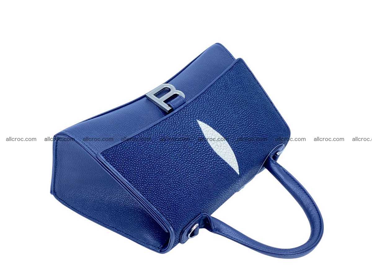 Stingray leather bag Balenciaga style 2532 Foto 12