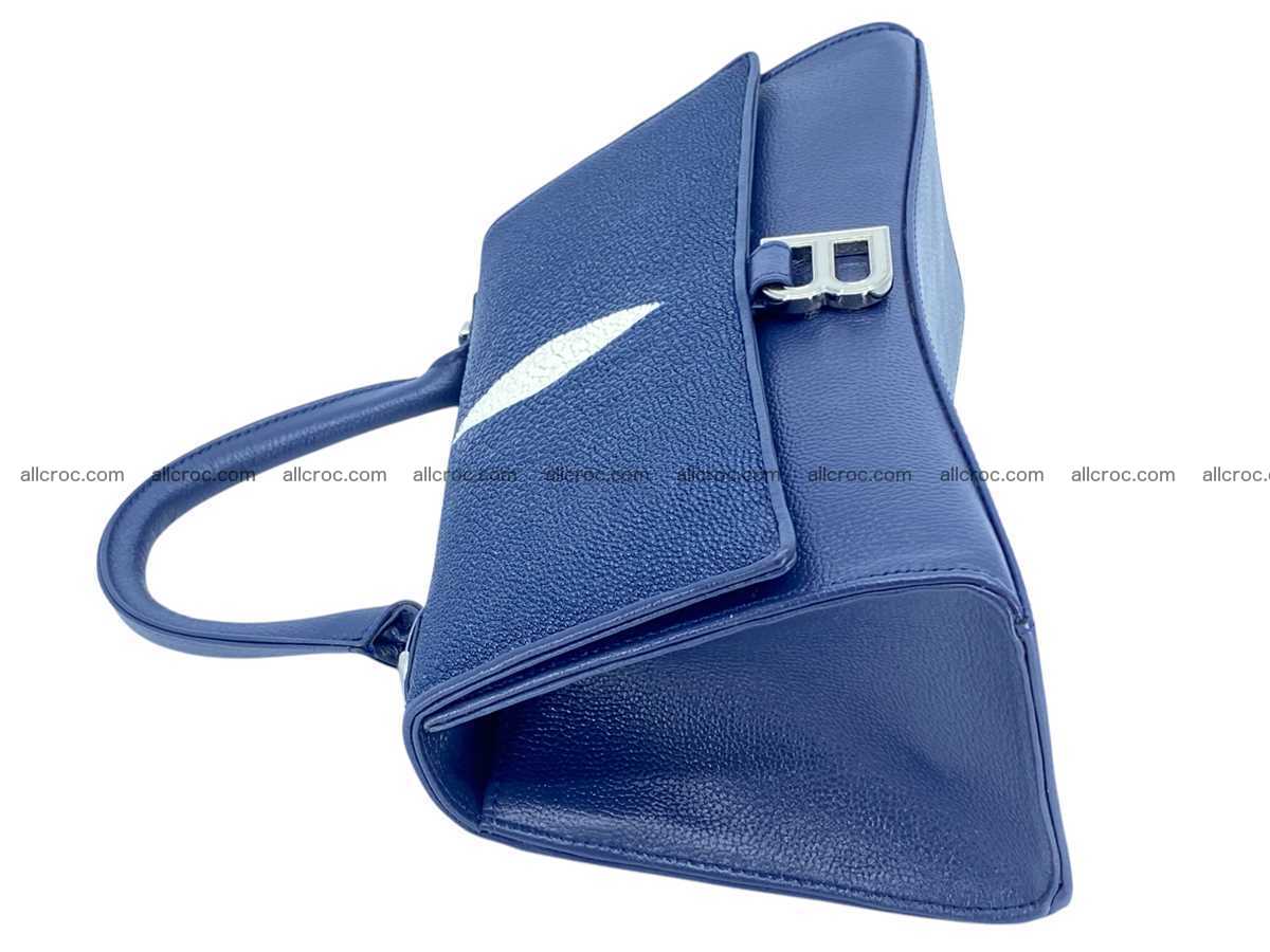 Stingray leather bag Balenciaga style 2532 Foto 16
