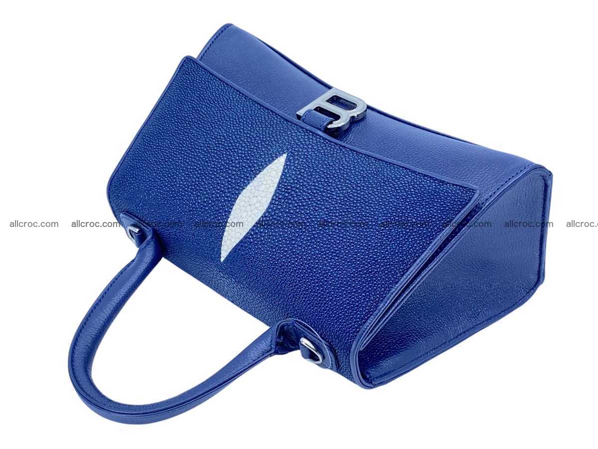Stingray leather bag Balenciaga style 2532 Foto 17
