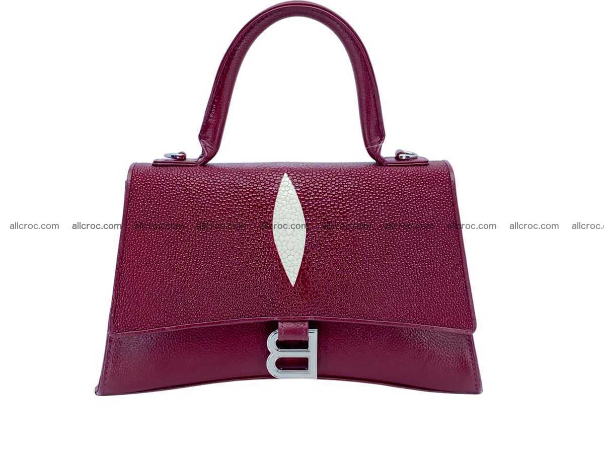Stingray leather bag Balenciaga style 2531 Foto 0
