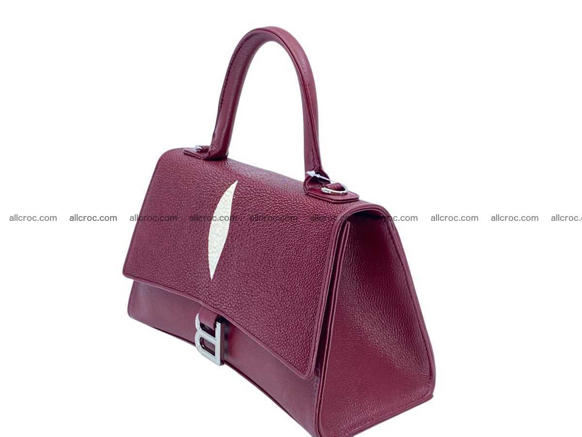 Stingray leather bag Balenciaga style 2531 Foto 1
