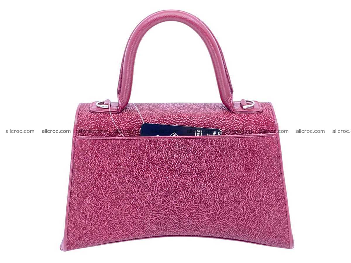Stingray leather bag Balenciaga style 2531 Foto 4