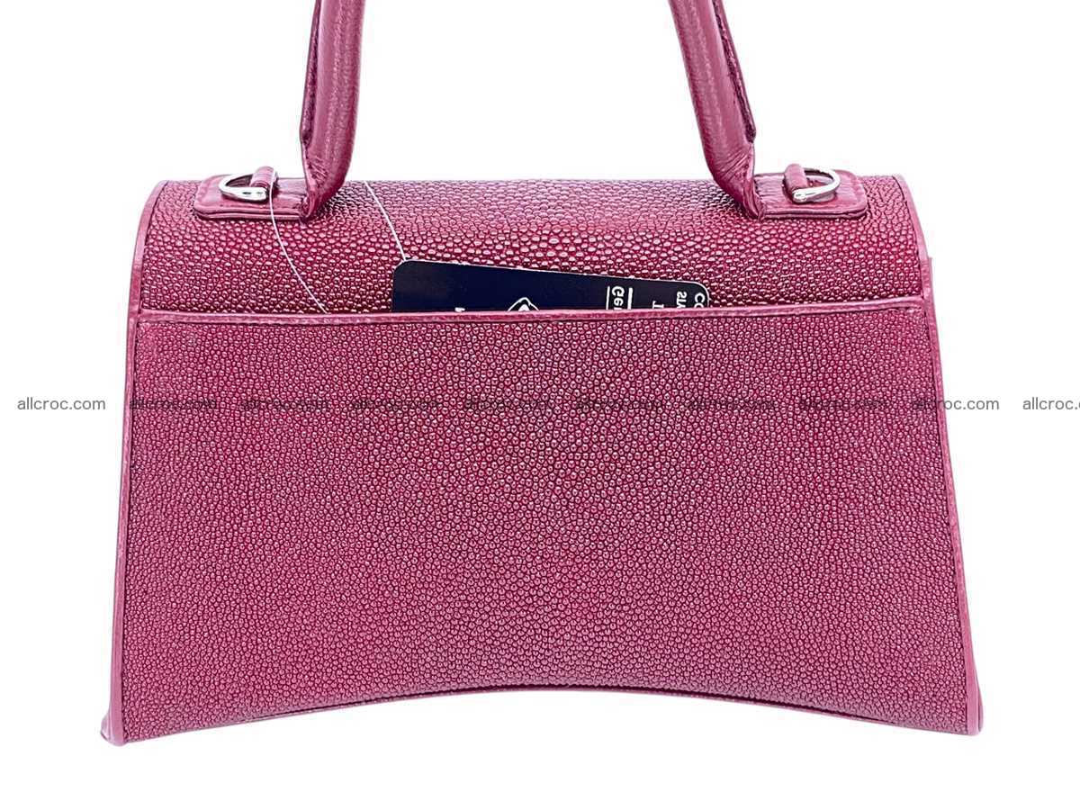 Stingray leather bag Balenciaga style 2531 Foto 6