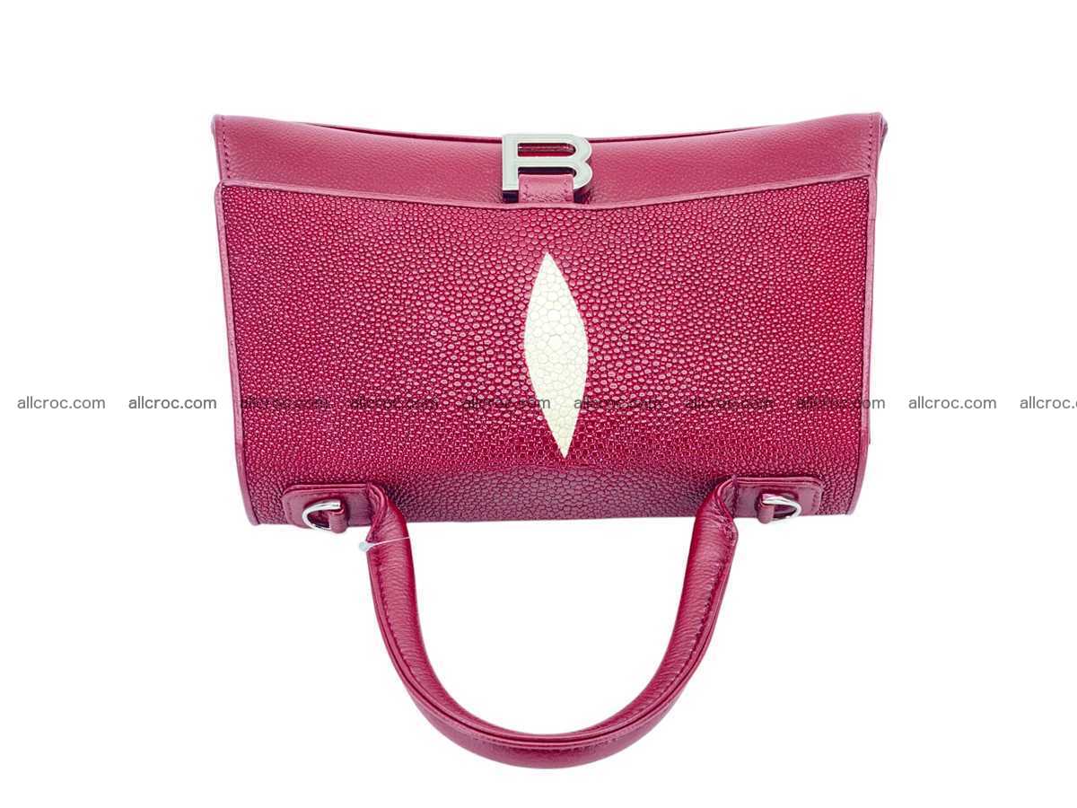 Stingray leather bag Balenciaga style 2531 Foto 7