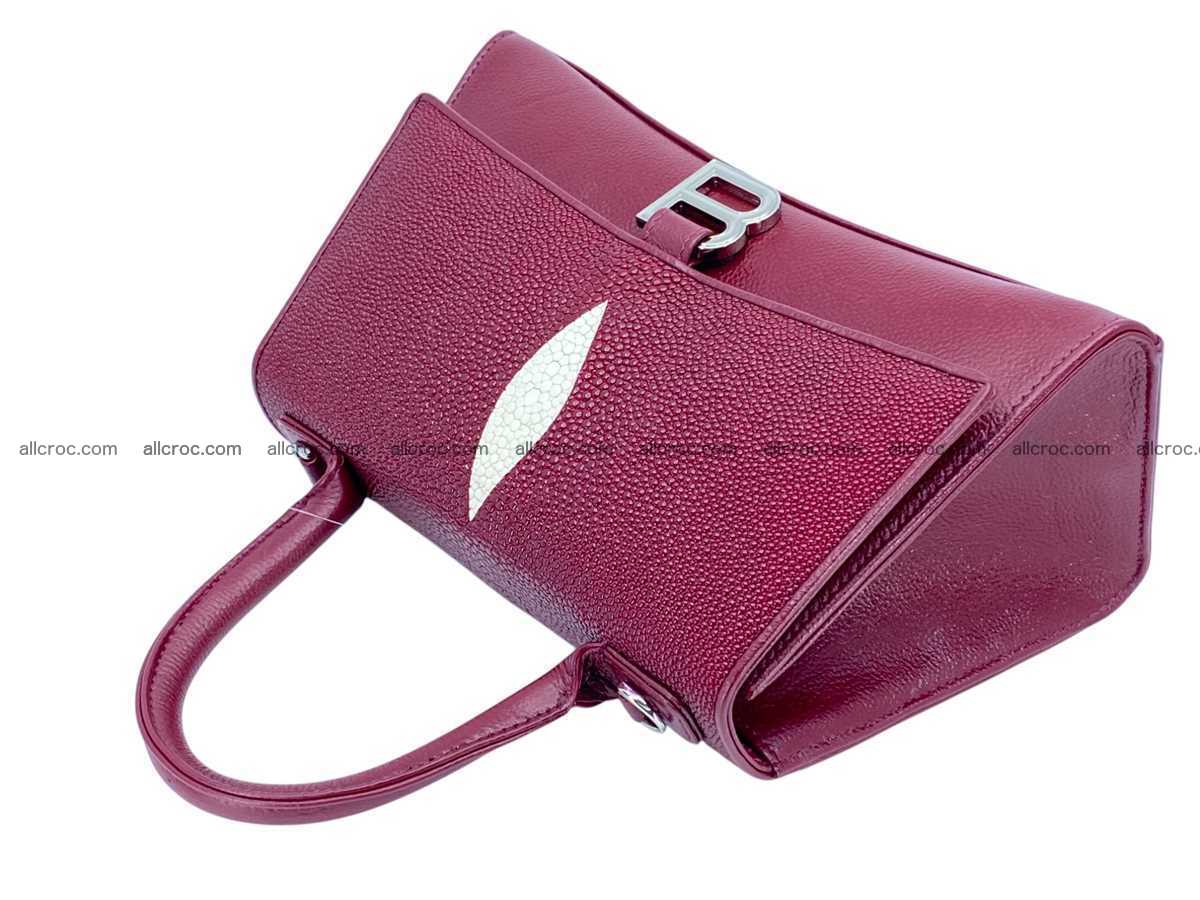 Stingray leather bag Balenciaga style 2531 Foto 9