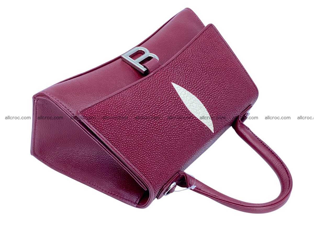 Stingray leather bag Balenciaga style 2531 Foto 10