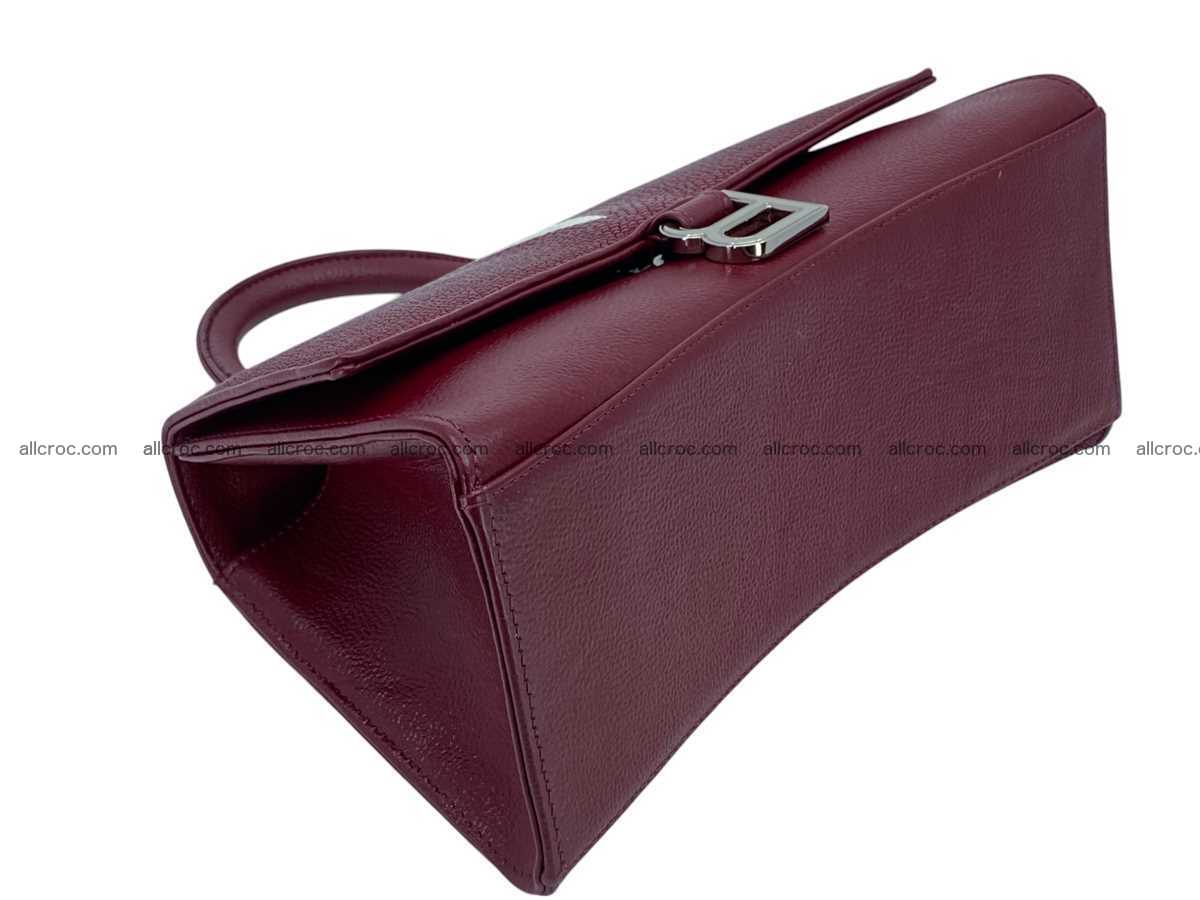 Stingray leather bag Balenciaga style 2531 Foto 14