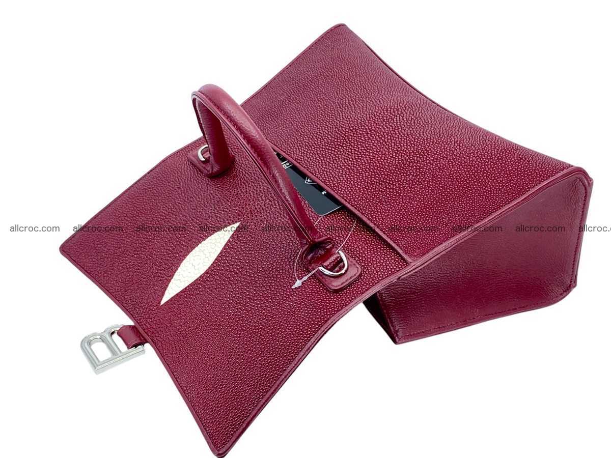 Stingray leather bag Balenciaga style 2531 Foto 19