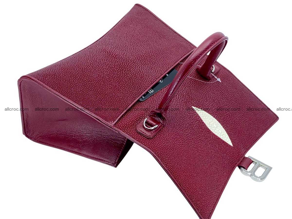 Stingray leather bag Balenciaga style 2531 Foto 21