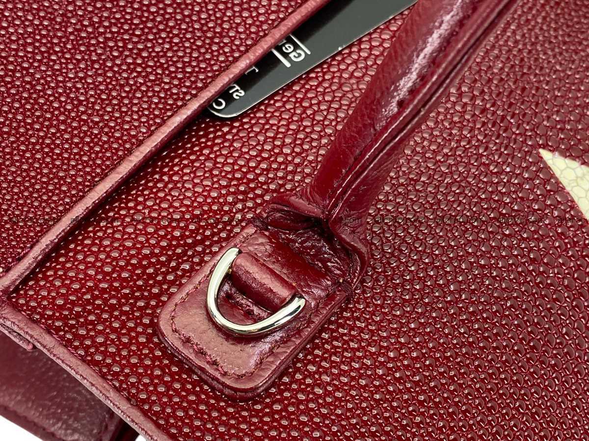 Stingray leather bag Balenciaga style 2531 Foto 23
