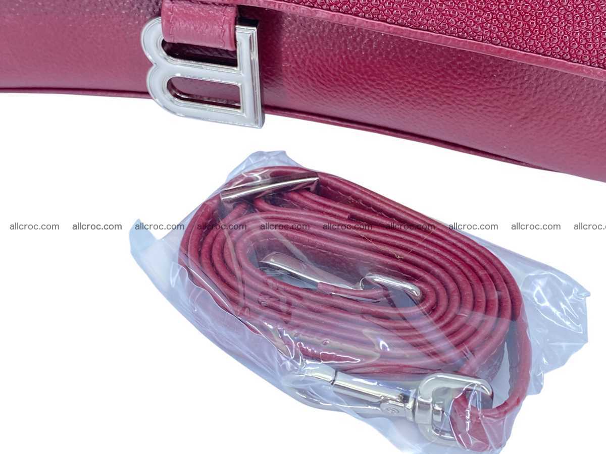 Stingray leather bag Balenciaga style 2531 Foto 27
