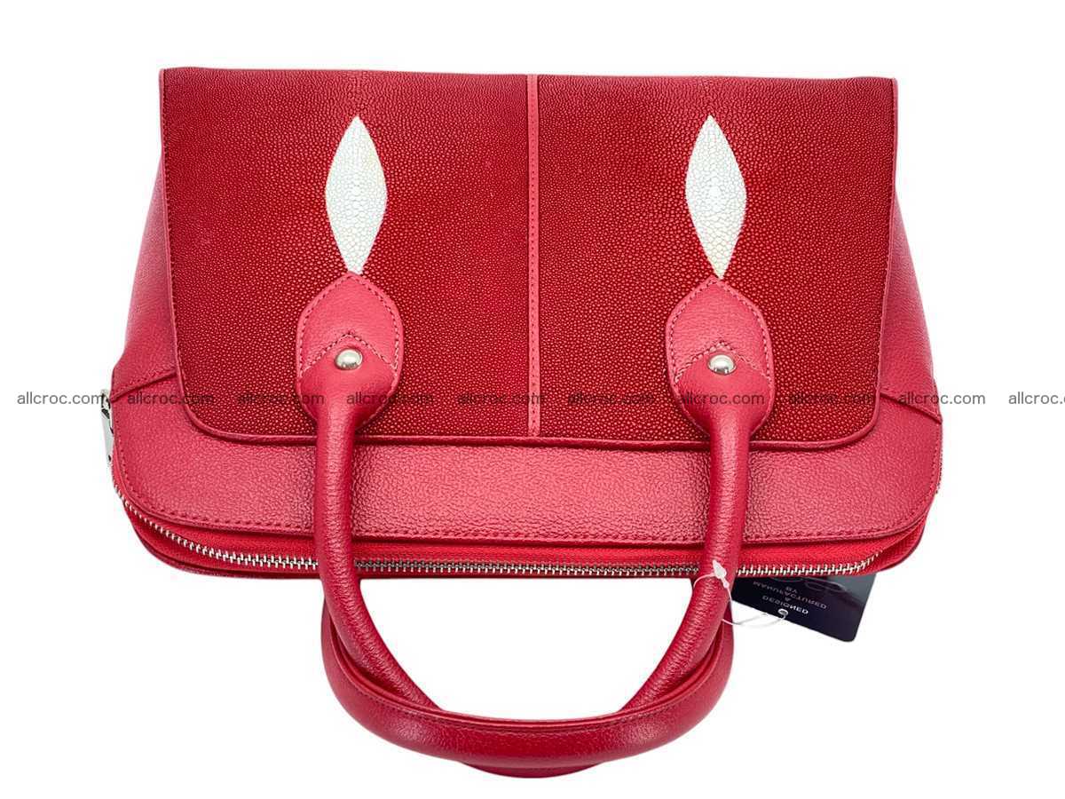 Stingray leather bag A4 2590 Foto 9