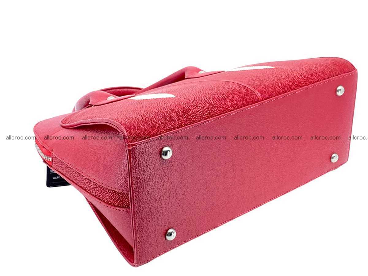 Stingray leather bag A4 2590 Foto 7
