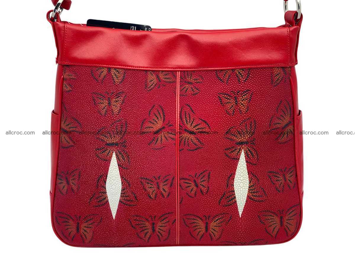 Stingray leather bag A4 2593 Foto 2