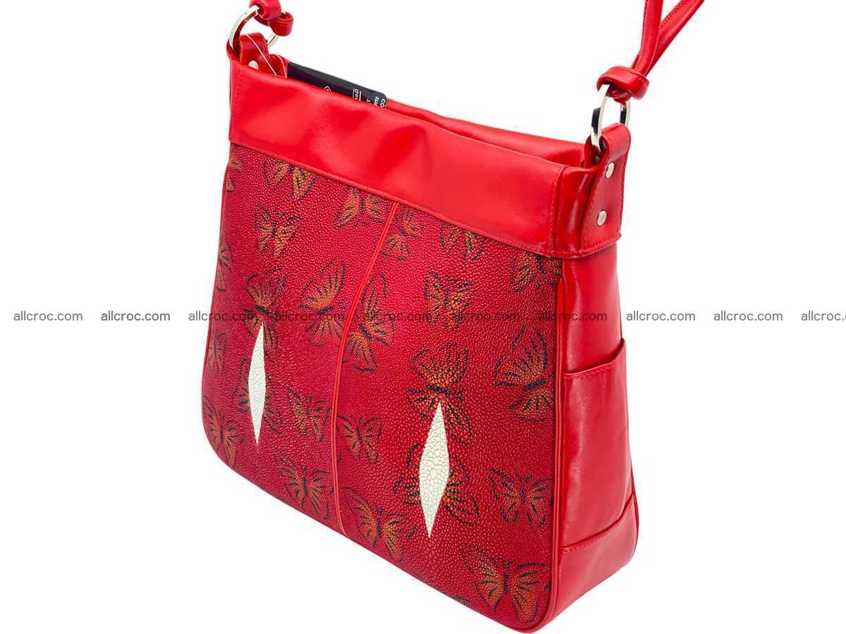 Stingray leather bag A4 2593 Foto 3