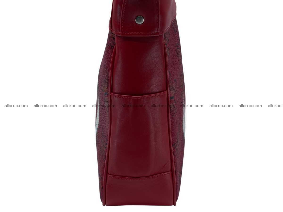 Stingray leather bag A4 2593 Foto 4
