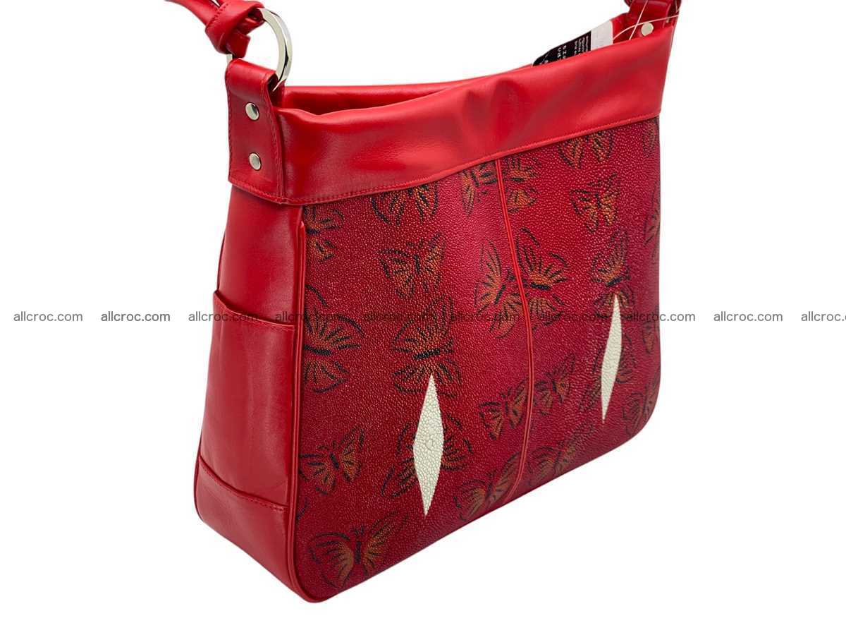 Stingray leather bag A4 2593 Foto 5