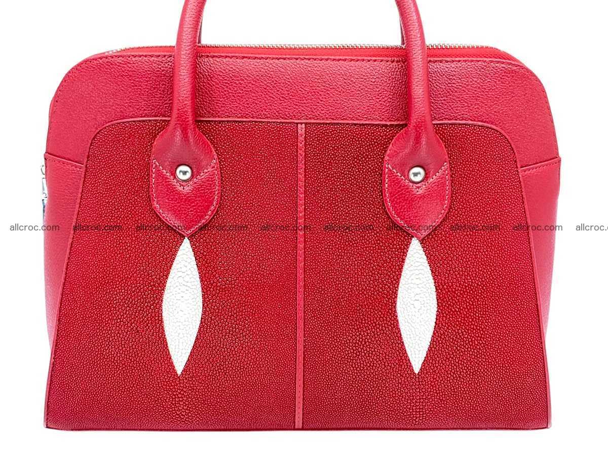 Stingray leather bag A4 2590 Foto 1