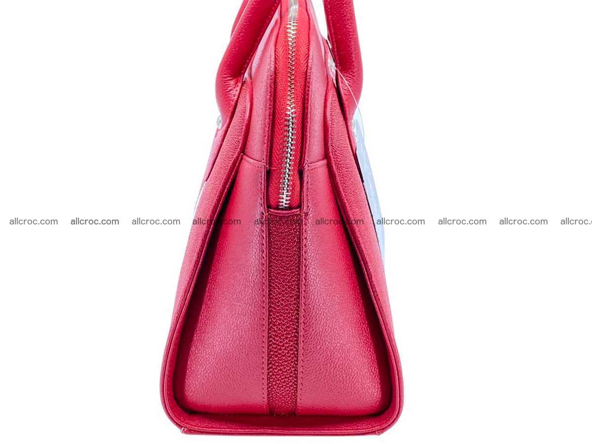 Stingray leather bag A4 2590 Foto 3